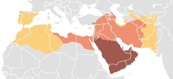 The Arabic language is very wide spread