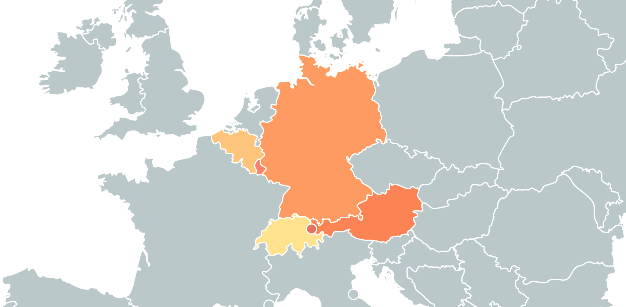 Немецкоговорящих стран. Карта неметско язычных стран. Немецкоговорящие страны в Европе. Немецкоговорящие страны на карте.