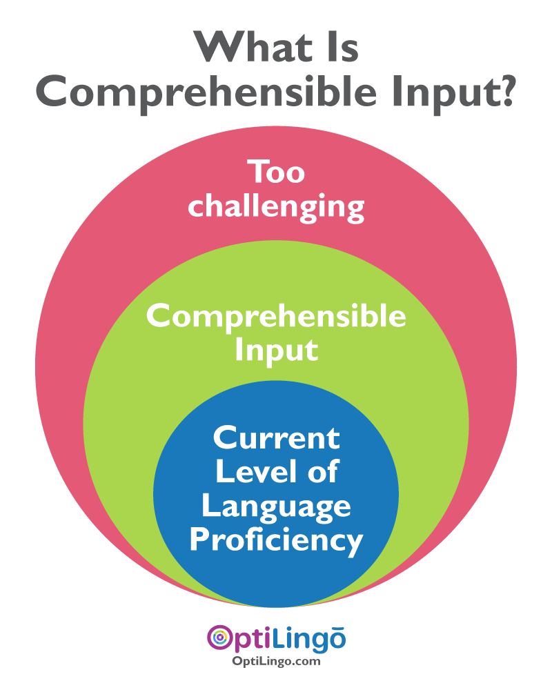 language input in presentation stage