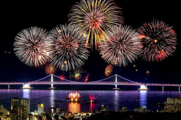 Lotte World has many fireworks to start your Seoul nightlife experience