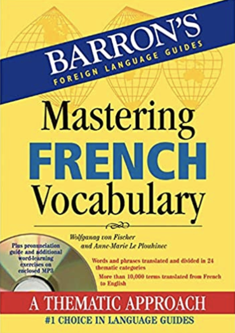 french vocabulary book