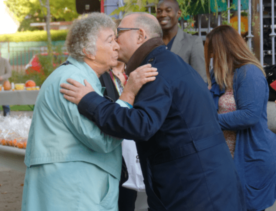 French cheek kiss is a traditional greeting